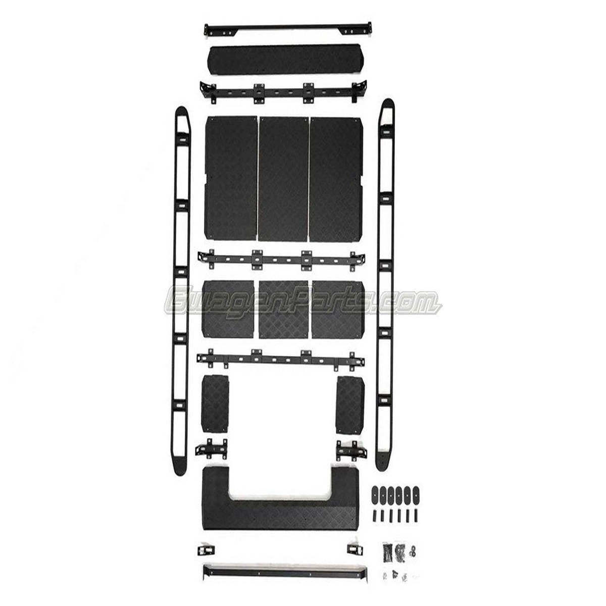 G Professional-style Roof Rack with Sunroof Opening for 2019-2024 Mercedes G-class W463A