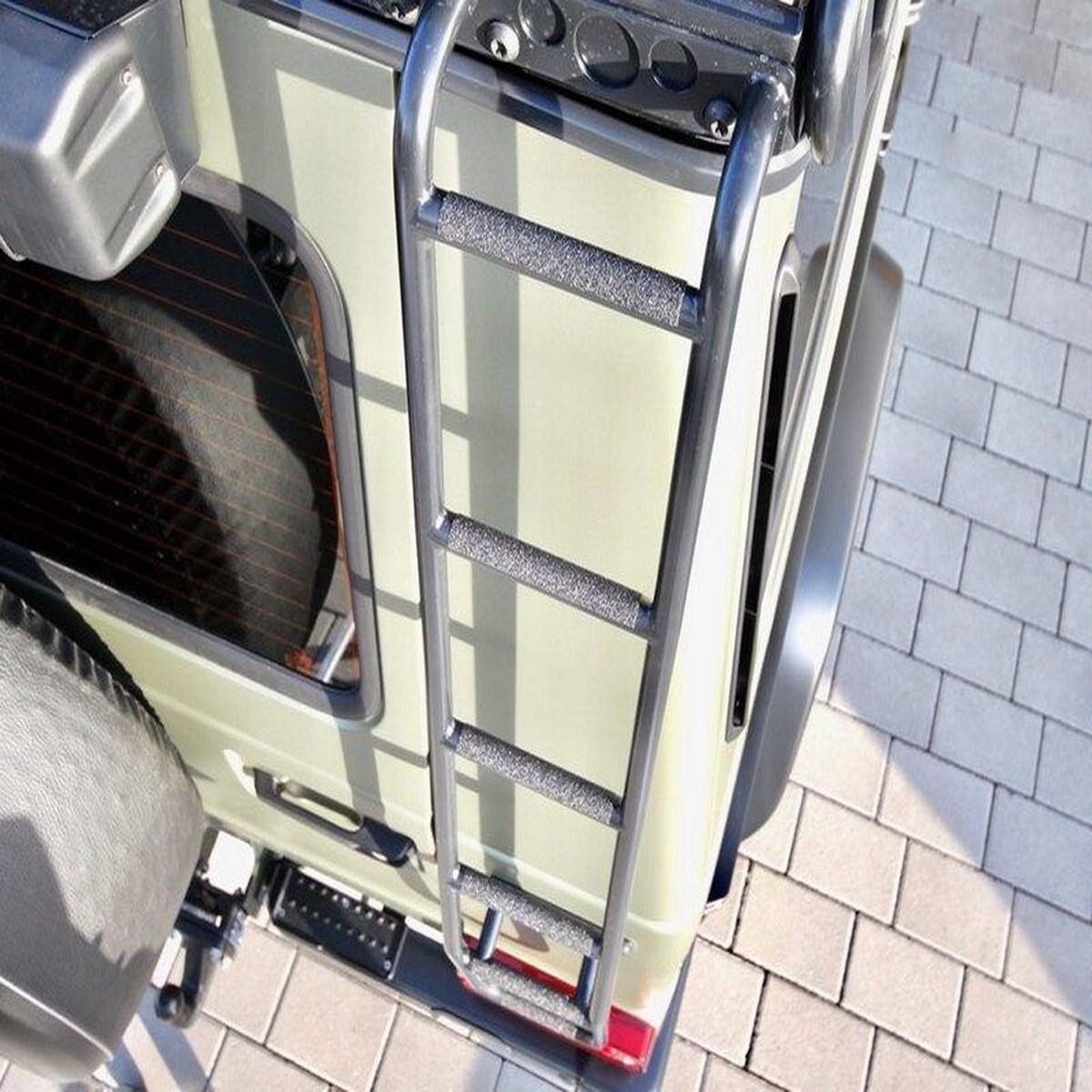 LETECH Rear Ladder for G500/G550 44 Squared Roof Rack