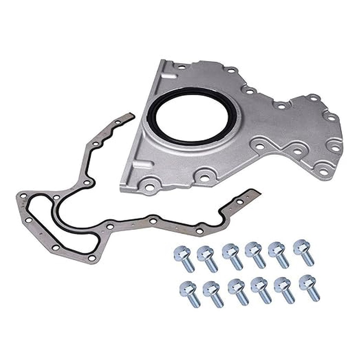 Rear Main Seal Cover Kit for Chevy GMC 4.8L 5.3L 6.0L 6.2L