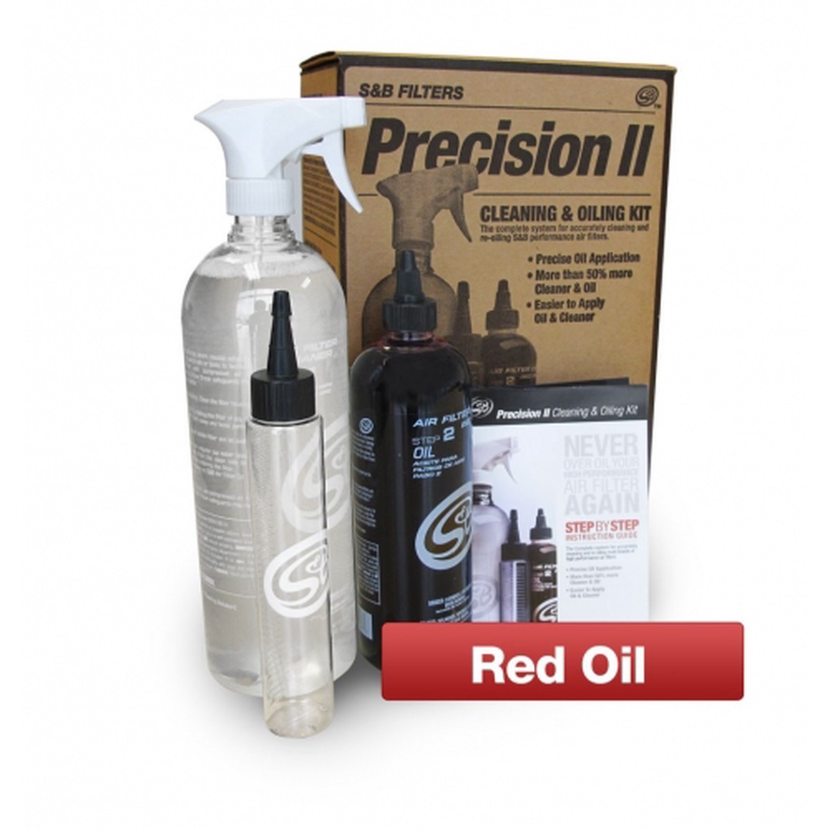 S&B Red Oil Filter Cleaning Kit