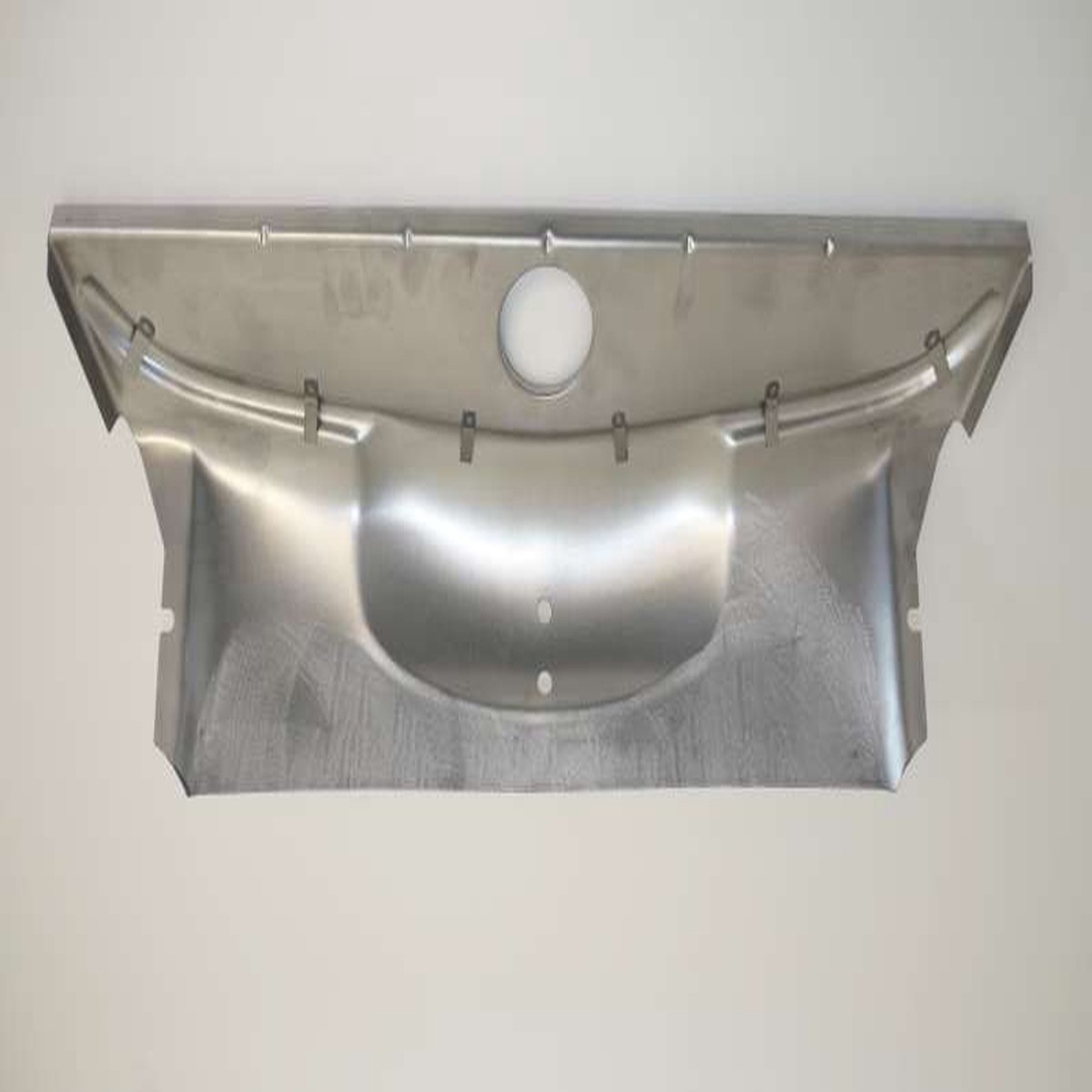Spare wheel well 1956-57