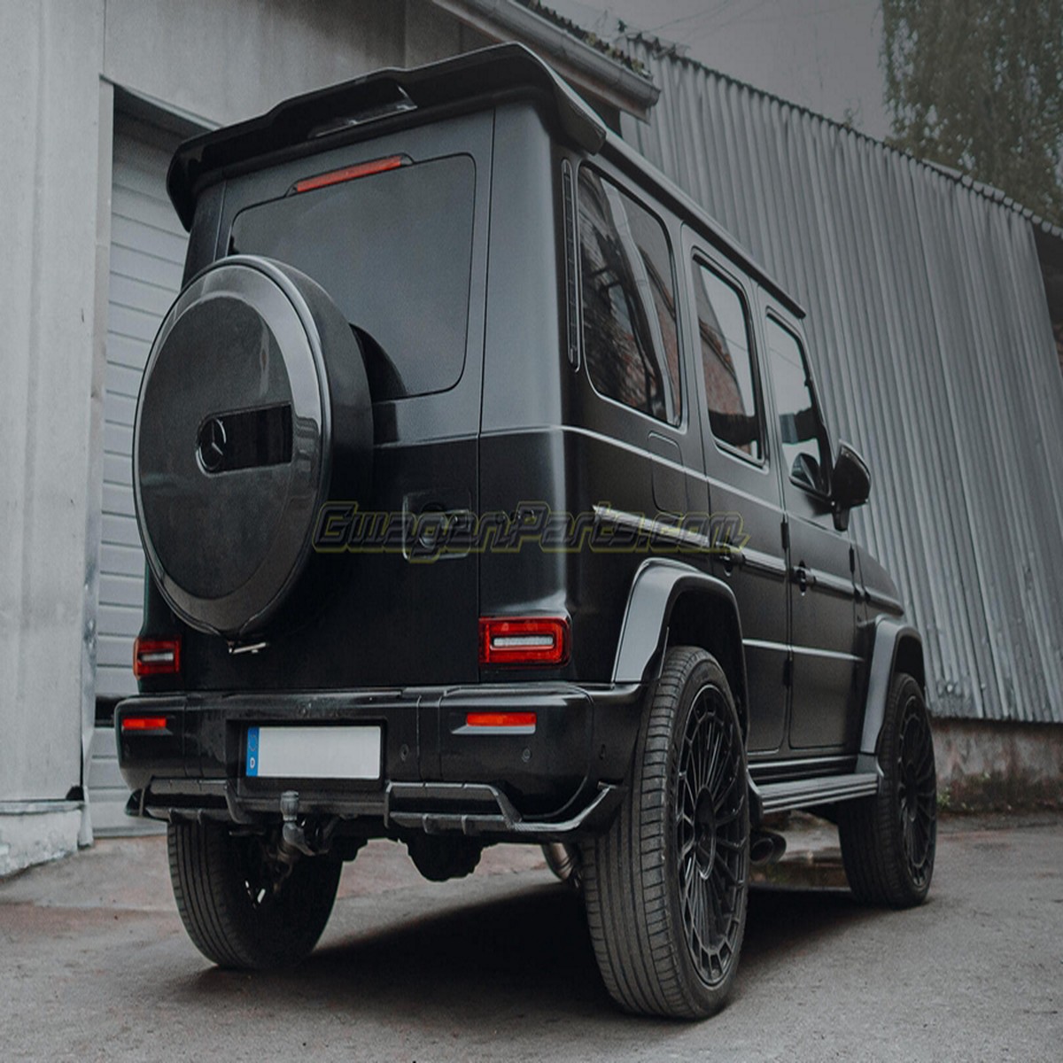 AT26 Design Carbon Fiber Rear Bumper Diffuser for Mercedes G-Wagon AMG G63 W465