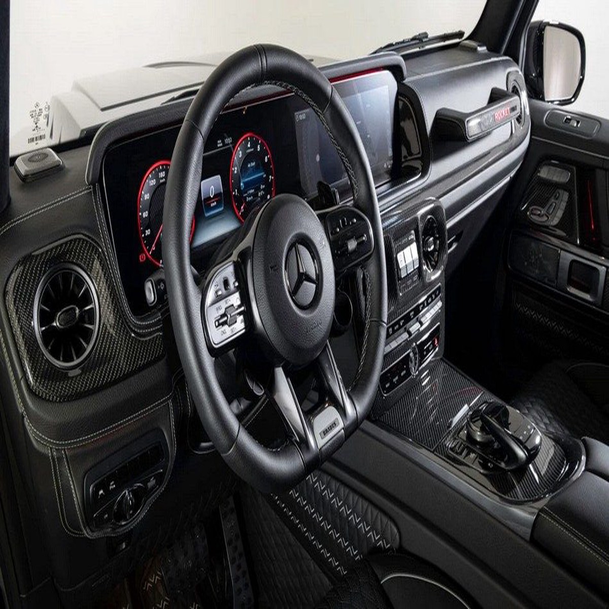 Brabus Carbon Package Interior III for 2019-2024 W463A