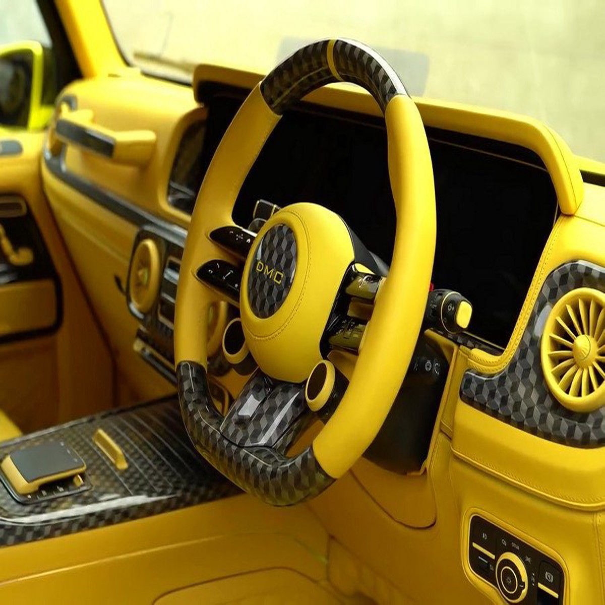 DMC Carbon Performance Steering Wheel for 2025+ Mercedes-Benz G63 AMG & G500 W465