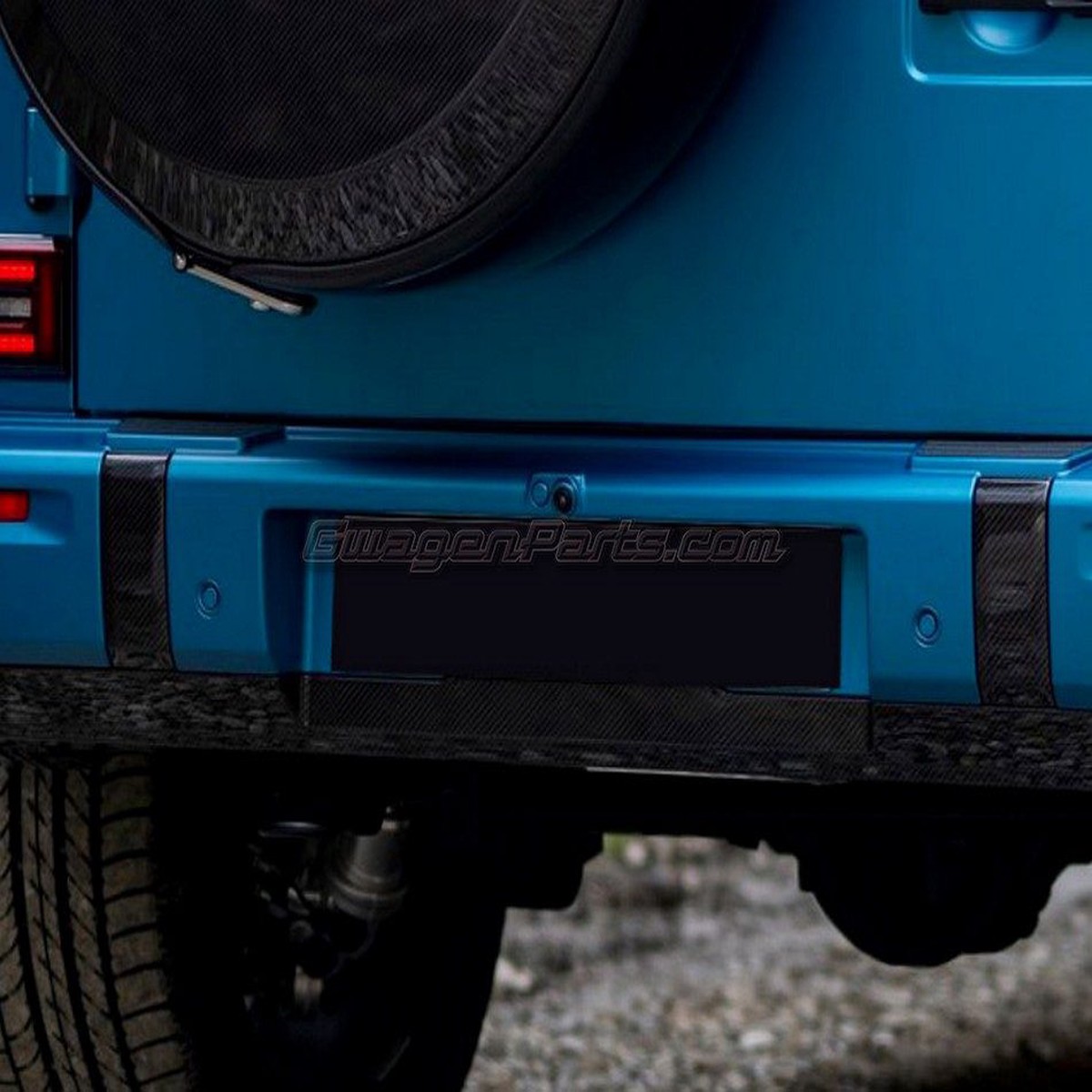 Dry Carbon Fiber Rear Bumper Cover for 2025+ Mercedes G-Wagon W465