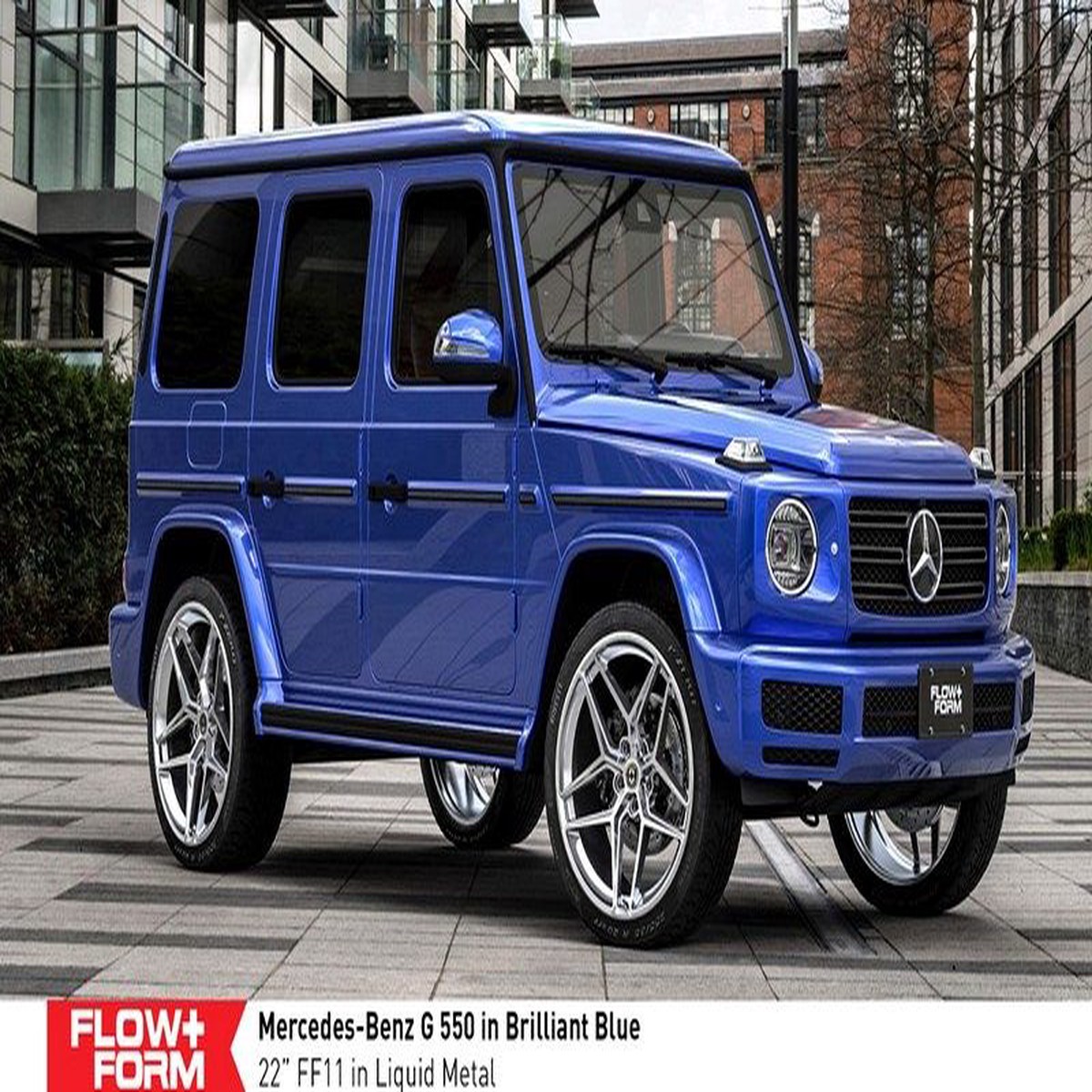 HRE FF11 in Liquid Metal  Fits Mercedes-Benz G 550