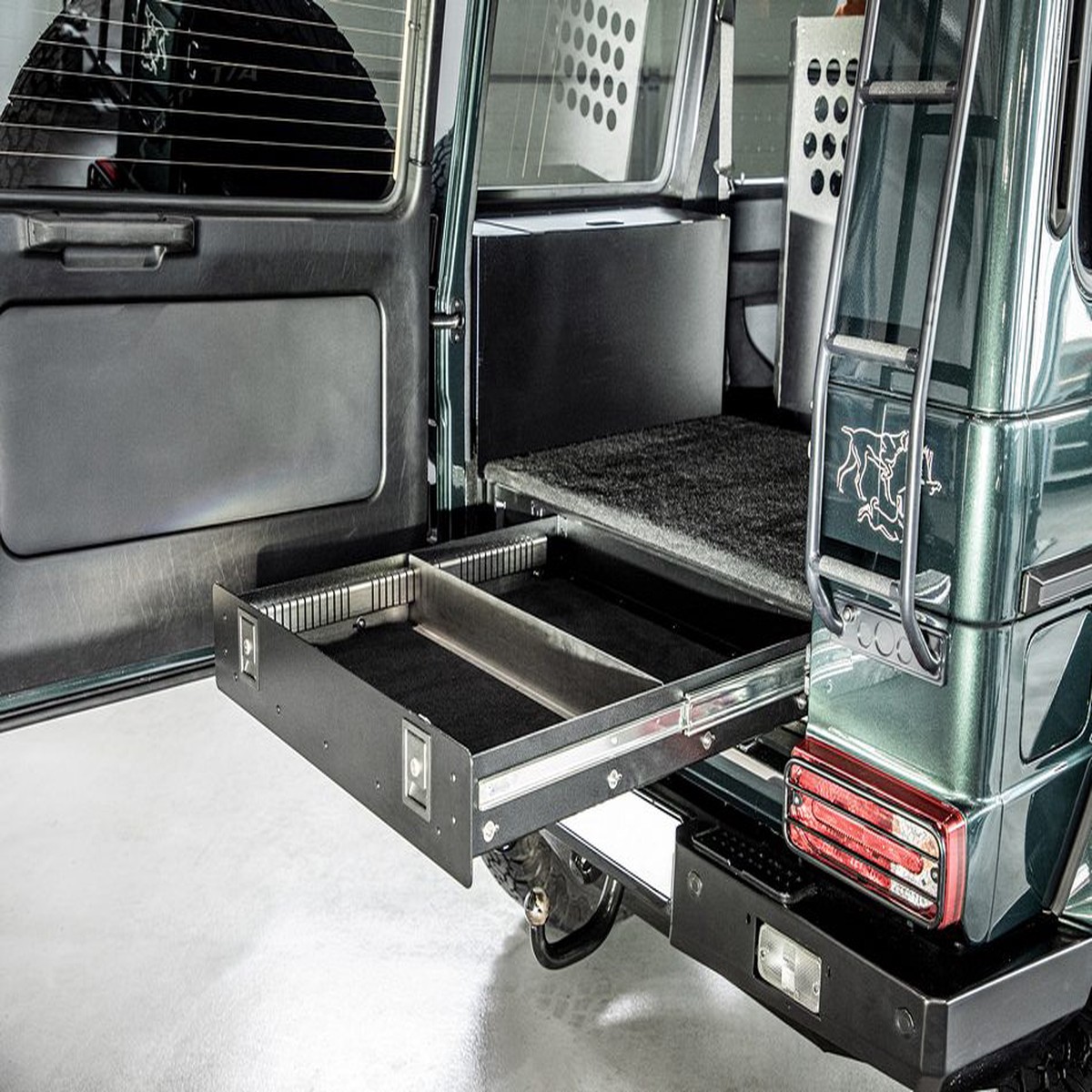 Mercedes G-class Drawer  Flat Version for 5-Door Models 20022018 W463