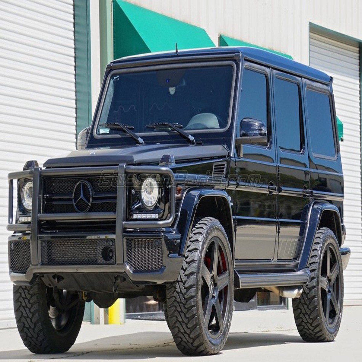 Mercedes G63 Brush Guard in Satin Black for 2013-2018 G63 AMG W463