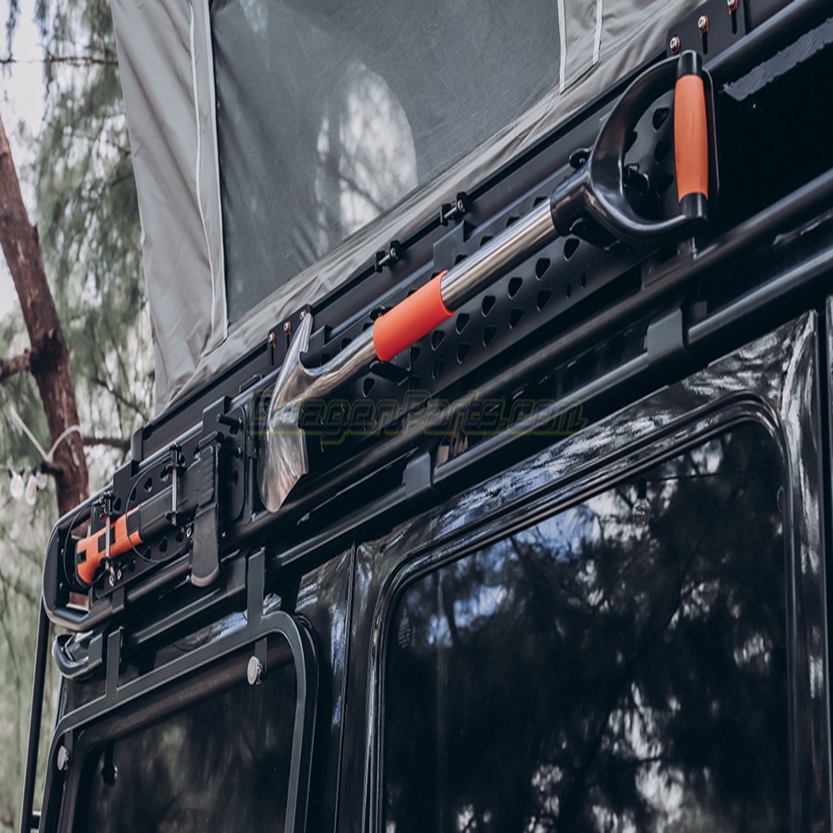 Shovel Holder for Professional-style Roof Rack for 2025+ Mercedes G-Wagon W465