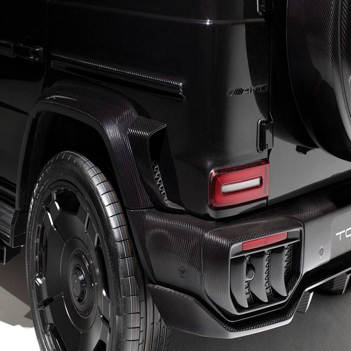 TopCar INFERNO Carbon Side Panels  2 pcs for Mercedes G-Class W465 2025-on