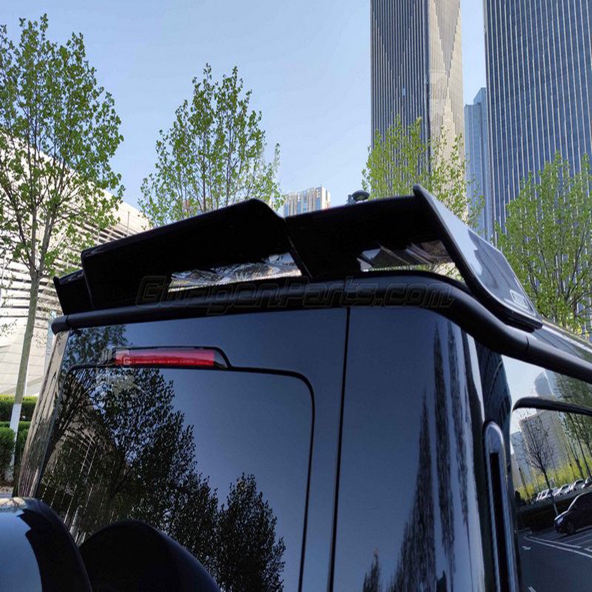 B-style Rear Spoiler in Carbon Fiber for 2019-2024 G550/G63 W463A