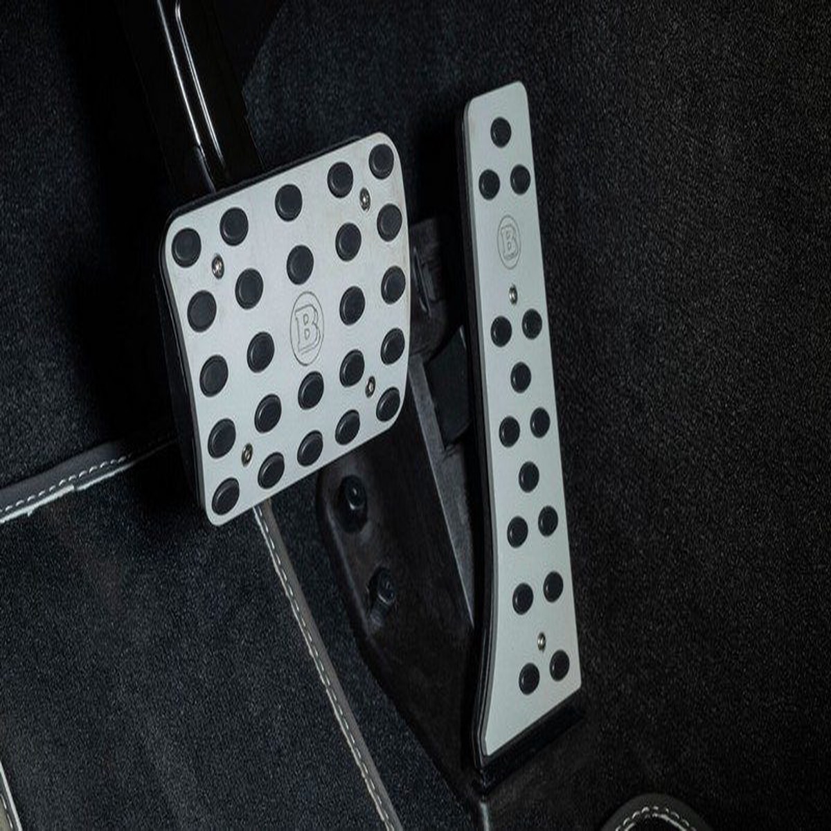 BRABUS Aluminum Pedal Pads for 2025-on Mercedes G450/G500/G550/G63 W465