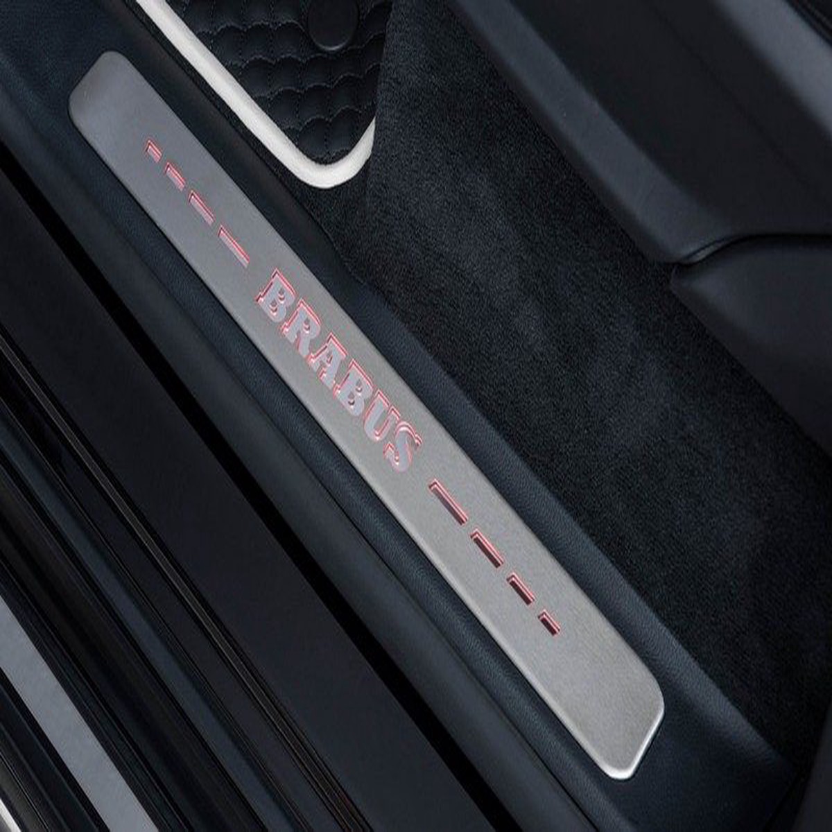 BRABUS RGB Scuff Plates for 2025-on Mercedes G450/G500/G550/G63 W465