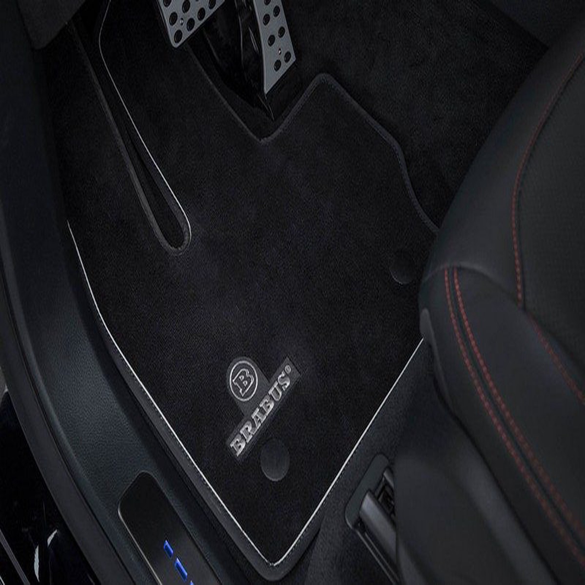 BRABUS Velour Floor Mats for 2025-on Mercedes G450/G500/G550/G63 W465