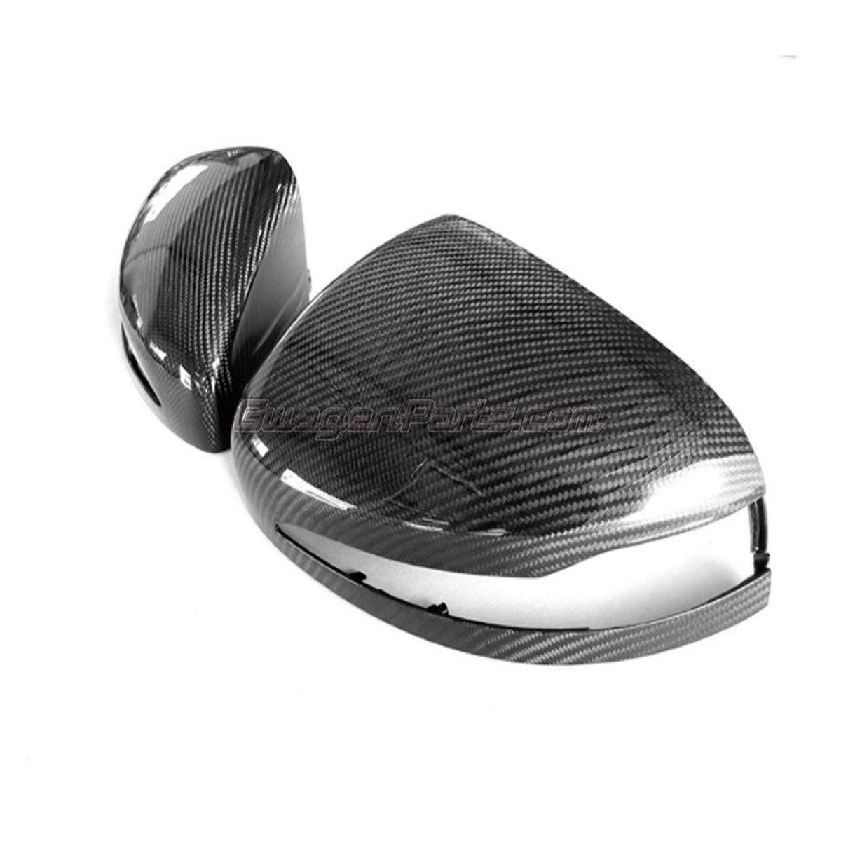 Dry Carbon Fiber Side Mirror Covers for 2025+ Mercedes G-Wagon W465