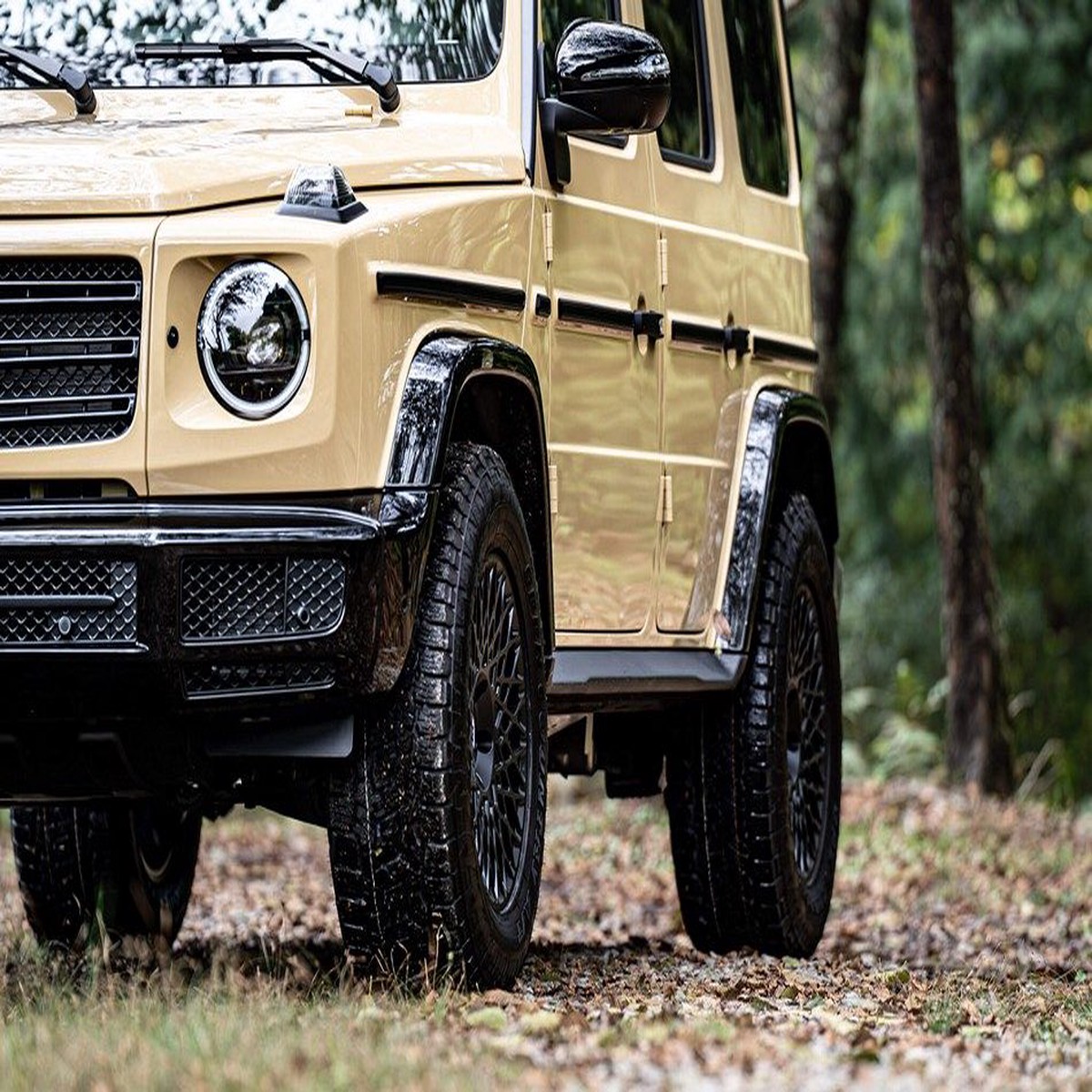 HRE 501M 20-Inch Satin Black Wheels for Mercedes-Benz G400d