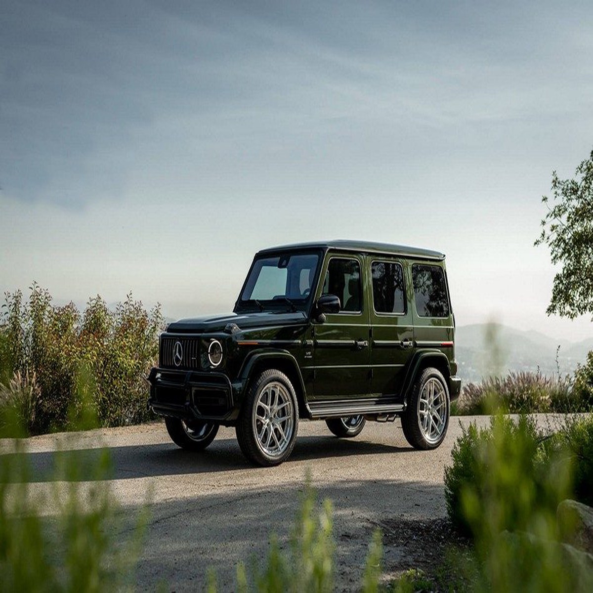 HRE S101SC 22-Inch Brushed Clear | Polished Clear Wheels for Mercedes-Ben AMG G63