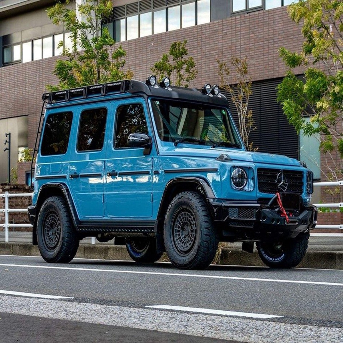HRE Vintage 515 GTM 20-Inch Satin Black Wheels for 2019+ Mercedes G-wagon (W463A / W465)