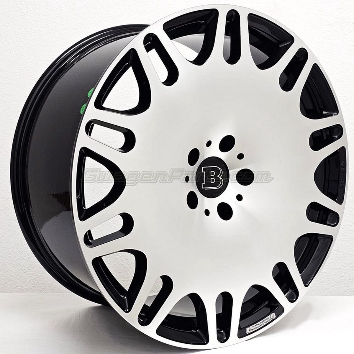 Mercedes 2210 Monoblock Wheel in Machined Finish for Mercedes G-class