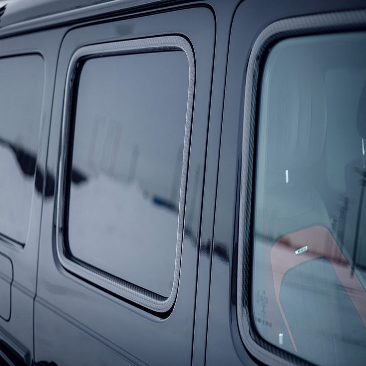 Renegade Design Carbon Window frames for Mercedes-Benz G-Class 2019-2024 W463A