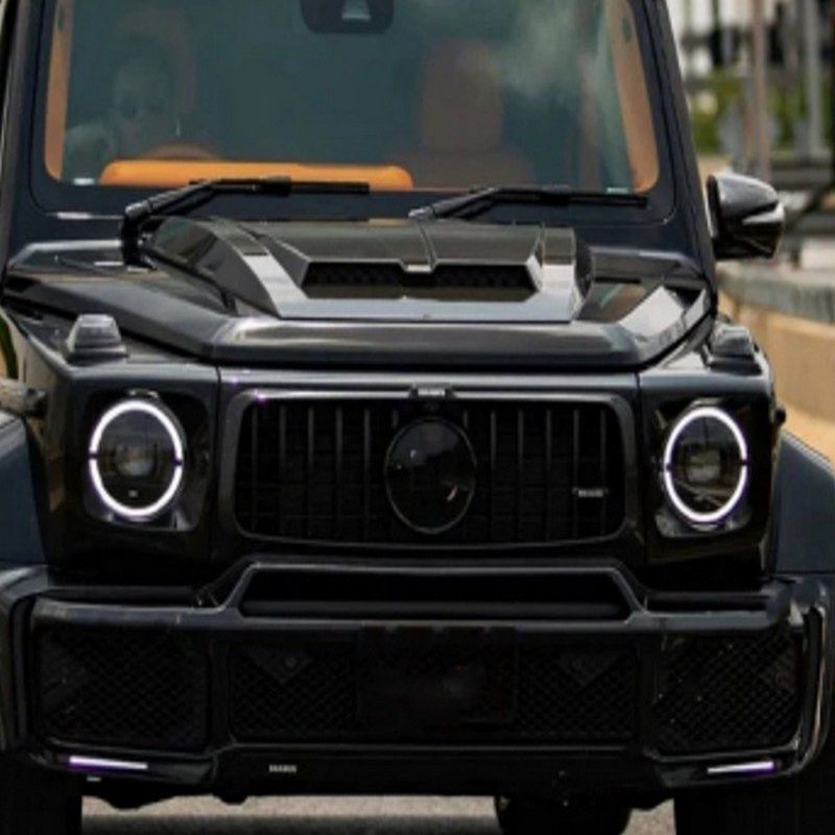 AMG Night Package Dark Headlights for Mercedes G500/G550/G63 W463A/W465 (Set of 2)