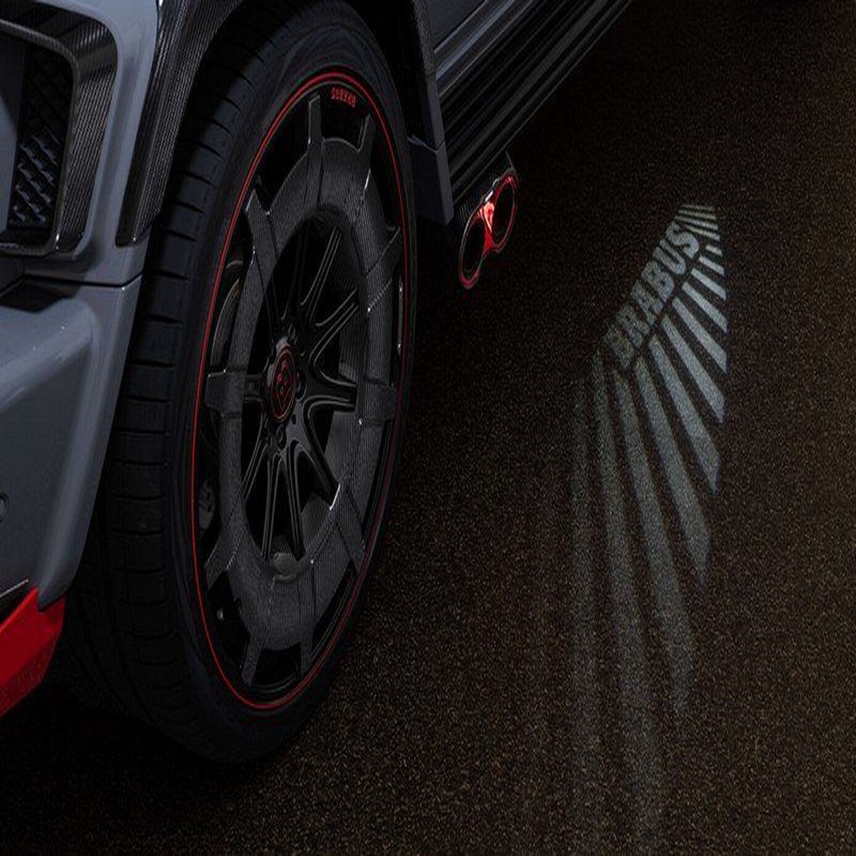 BRABUS Light Carpet for 2025-on Mercedes G450/G500/G550/G63 W465