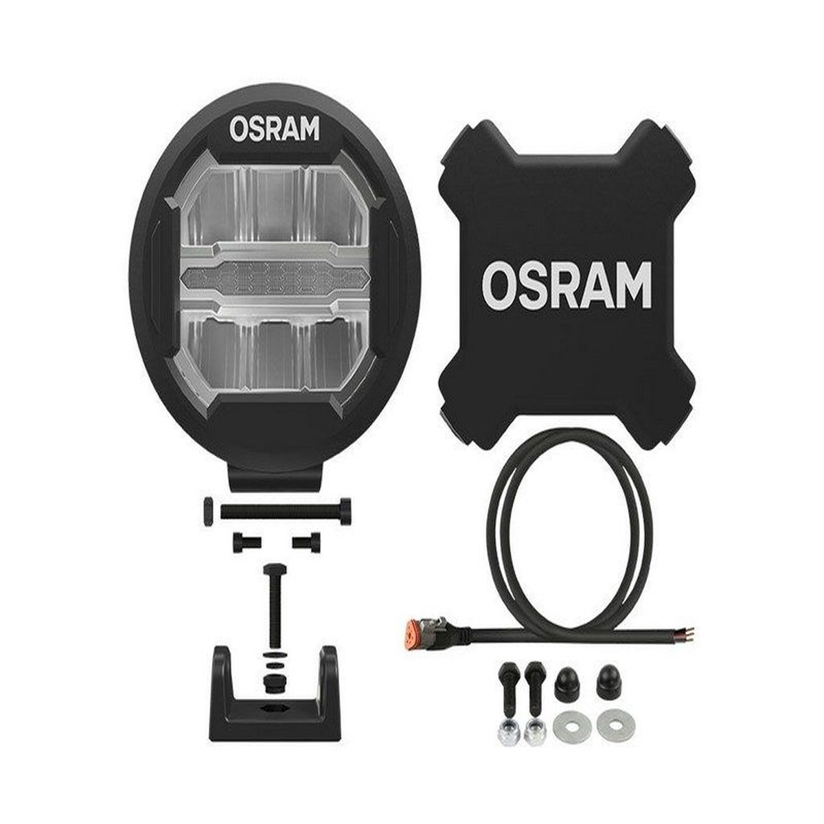 Front Runner 7 Osram LED Light Round MX180-CB / Combo Beam & Mounting Kit