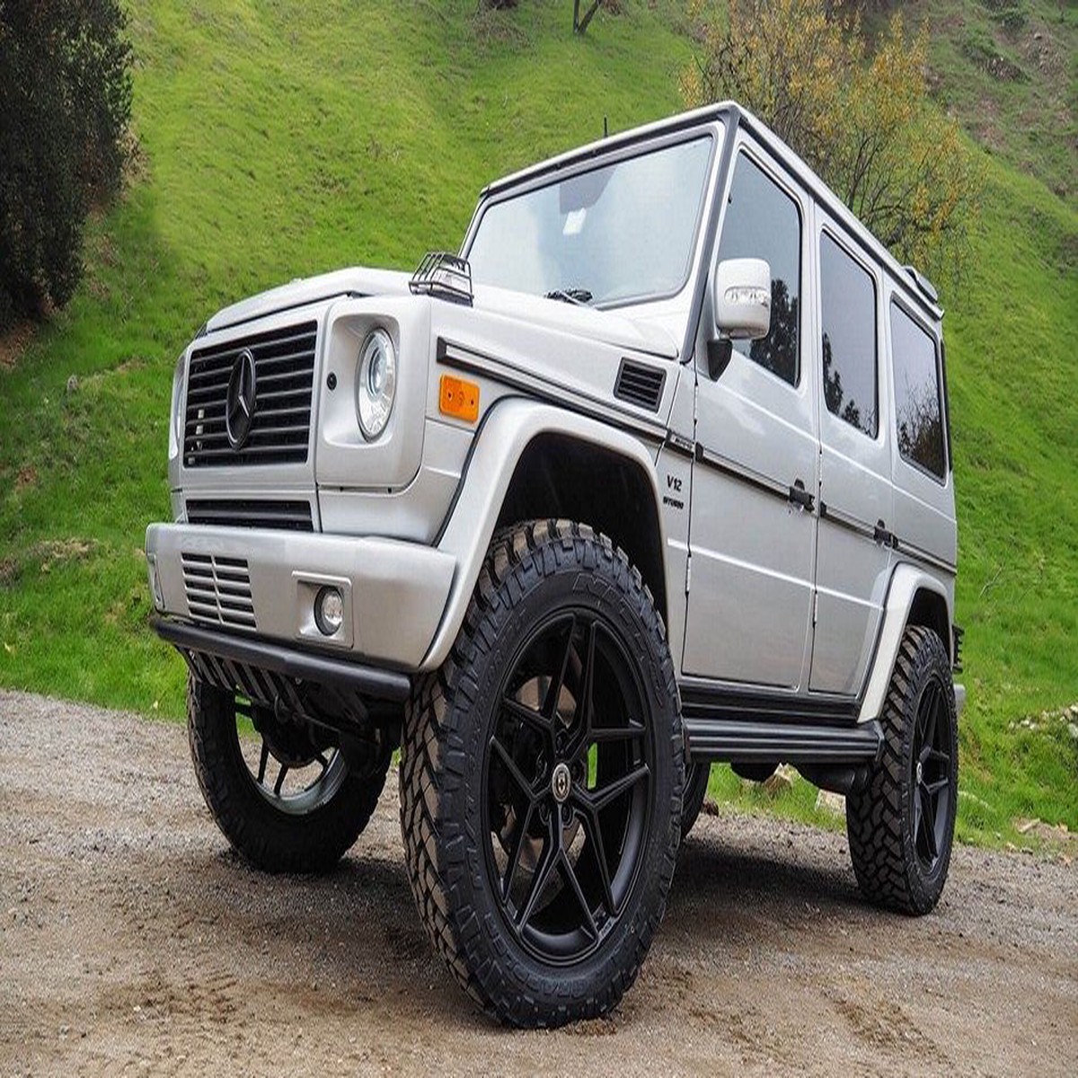 HRE FlowForm FF11 22-Inch Tarmac Wheels for Mercedes-Benz G65
