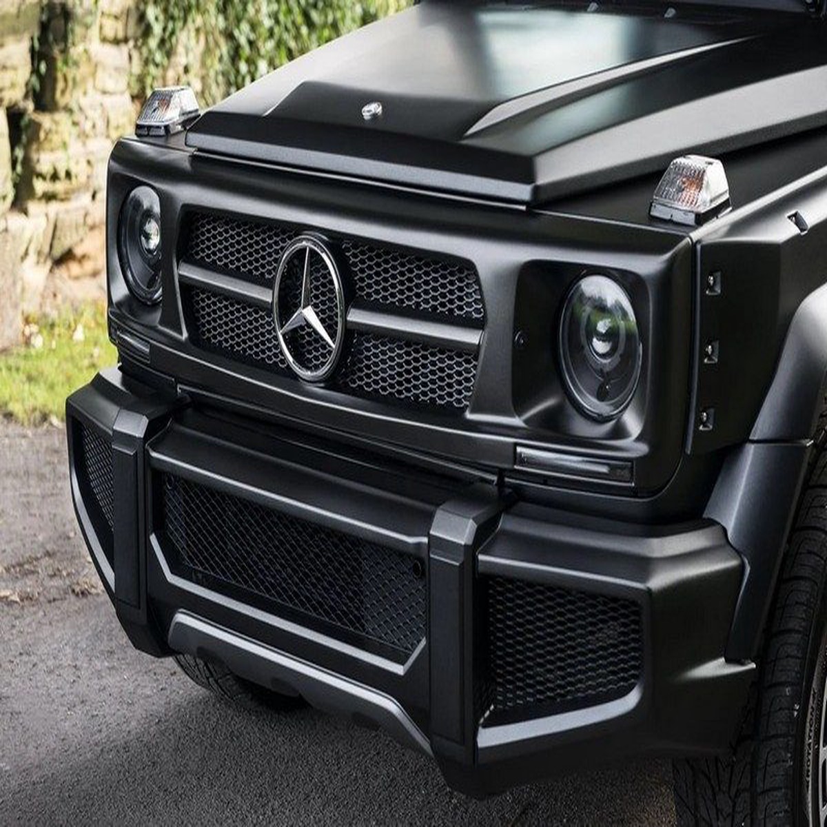 Kahn Design Vented Front Bumper for Mercedes G-Wagon (1990-2018)