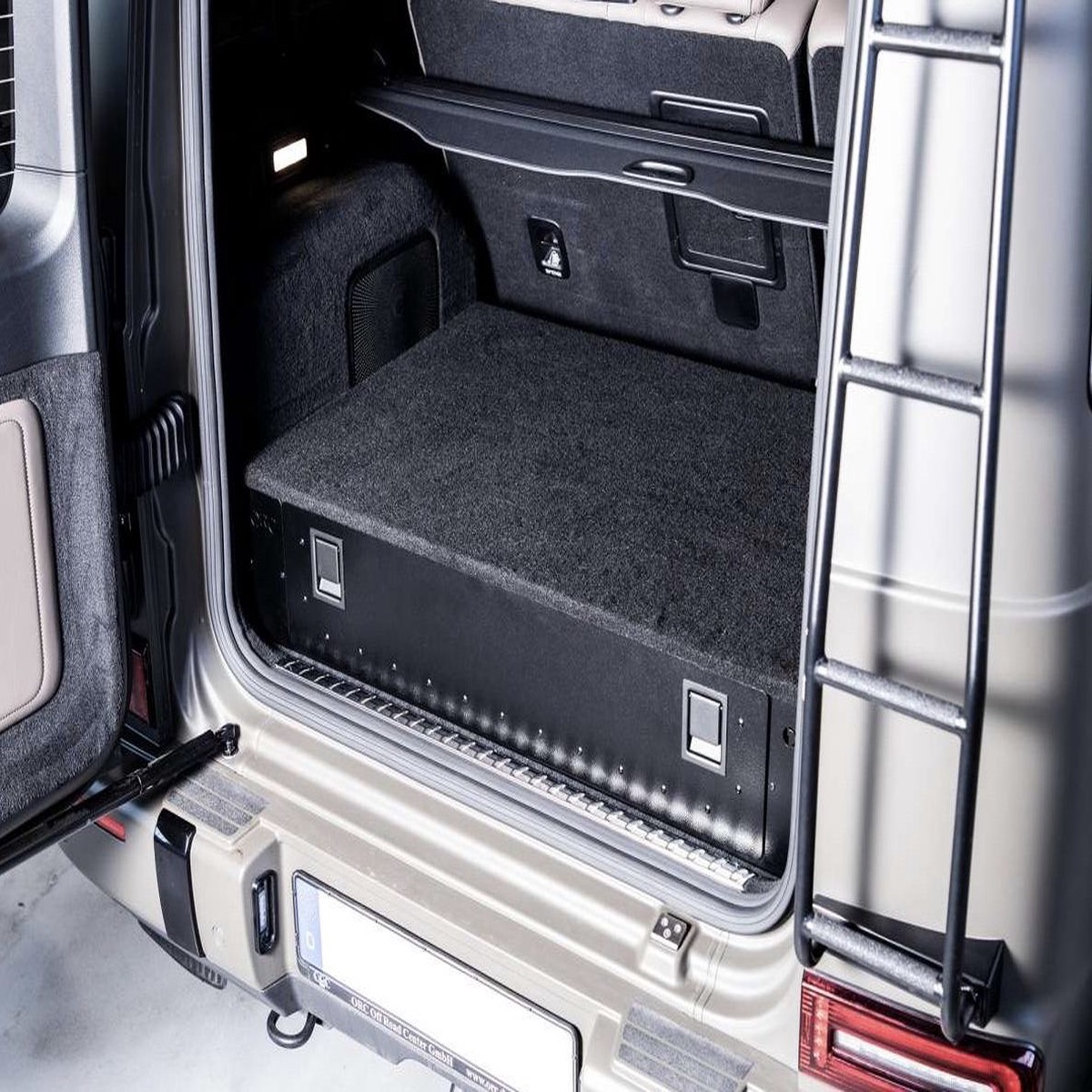 Mercedes G-class Cargo Storage Box with Sliding Tray for 2019-2024 W463A
