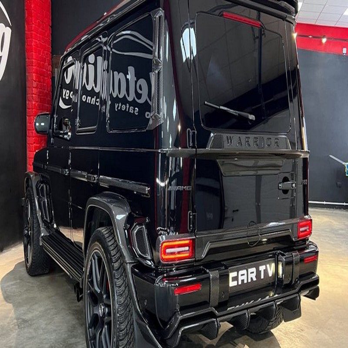 Renegade Design Carbon Diffuser for Mercedes-Benz G-Class 2019-2024 W463A