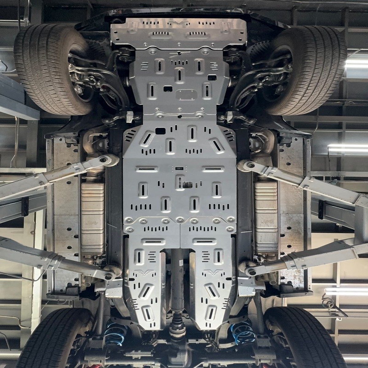 Skid Plate System in 8mm Magnesium Alloy for Mercedes G-class 2019-on W463A