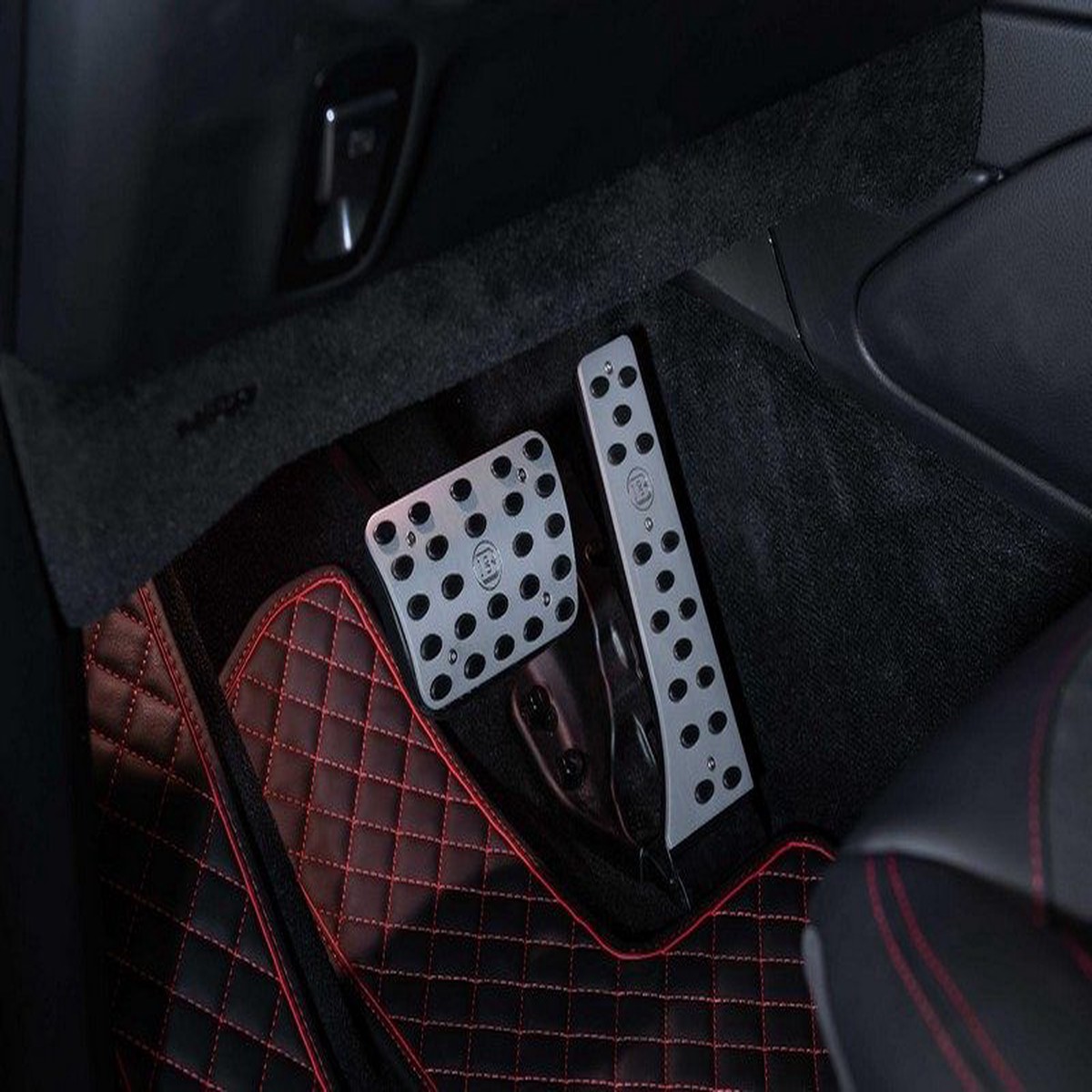 BRABUS Aluminum Pedal Pads for 2022-on Mercedes 44 Squared