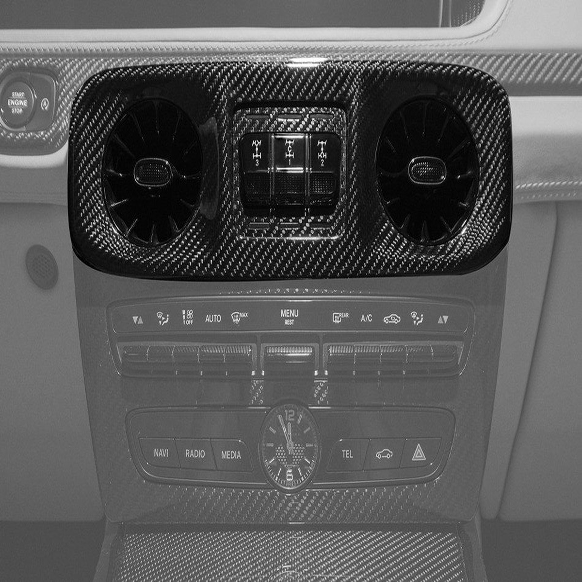 BRABUS Carbon Package Interior II for 2022-on Mercedes 44 Squared