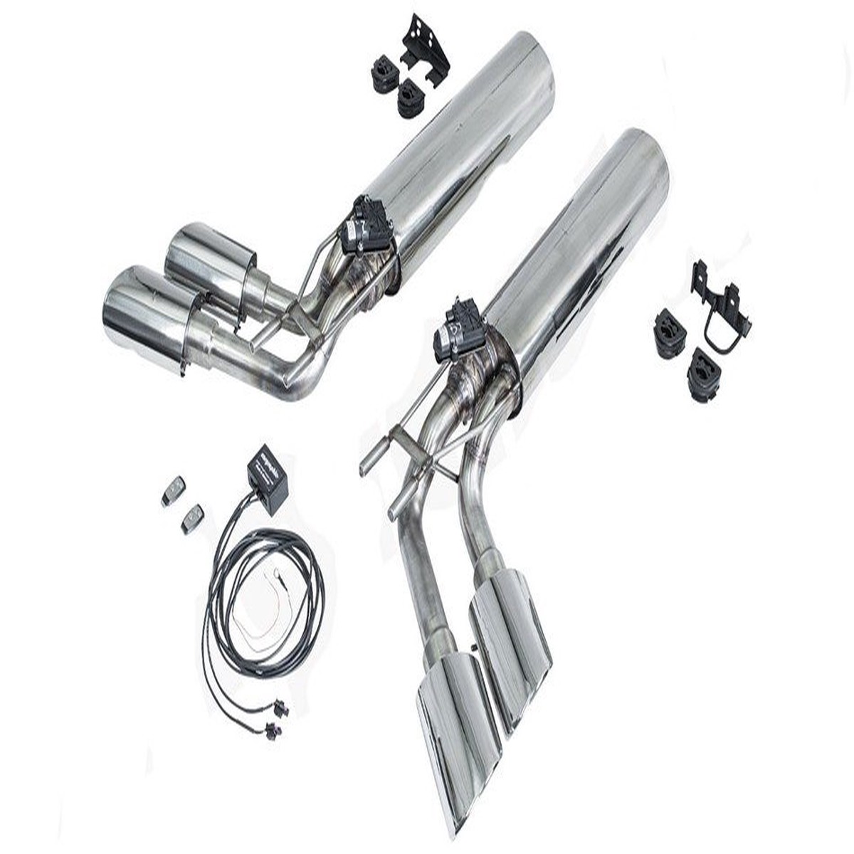 Cargraphic Sport Exhaust Angled tips for Mercedes G500/G550 (2019-2024) W463A
