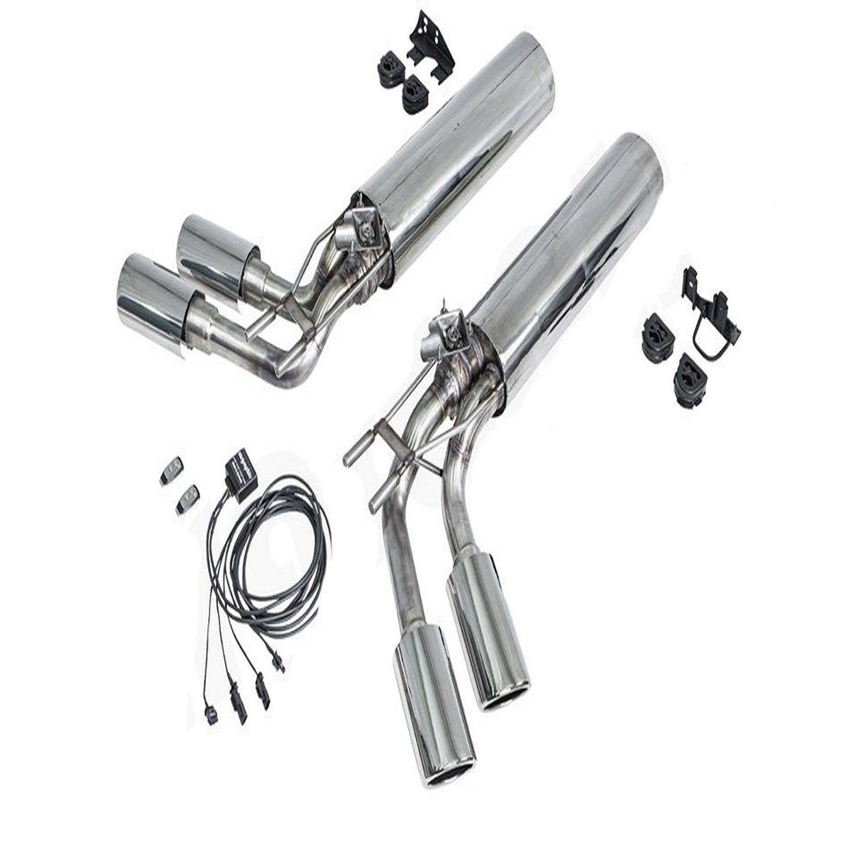 Cargraphic Sport Exhaust Straight tips for Mercedes G500/G550 2019-2024 W463A