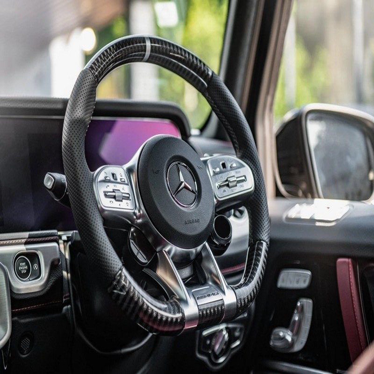 Chelsea Truck Company Carbon Steering Wheel for Mercedes G-Wagon (2020-Present) G63 AMG