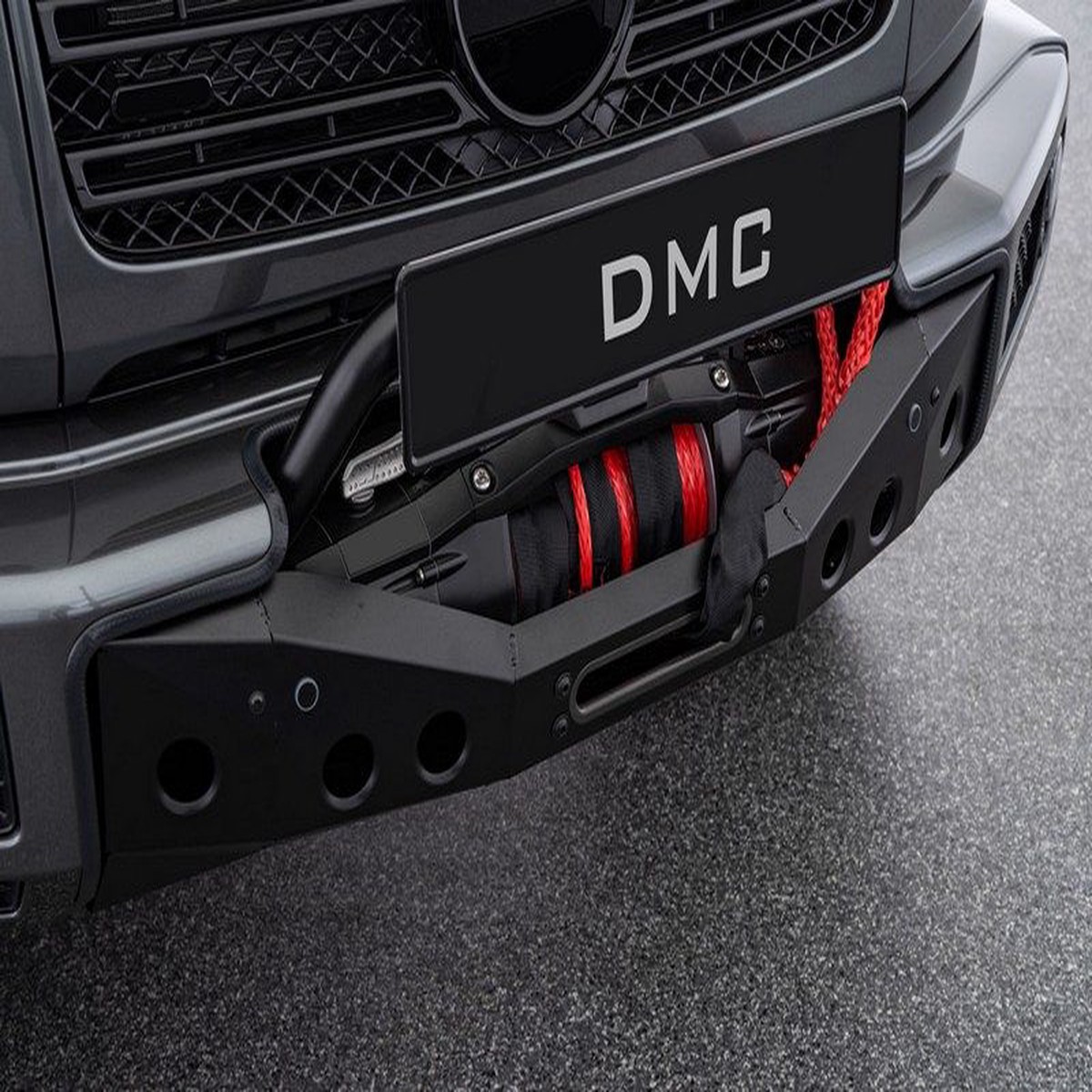 DMC Winch Mount Kit 12000 LBS Pull Power for 2022-on Mercedes 44 Squared