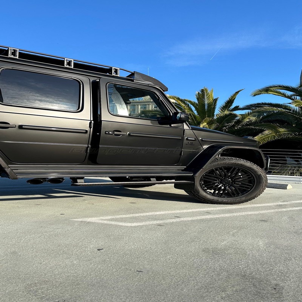 EUROSTEP Mercedes G-class Electric Side Steps (Short) for 2022-on Mercedes 44 Squared