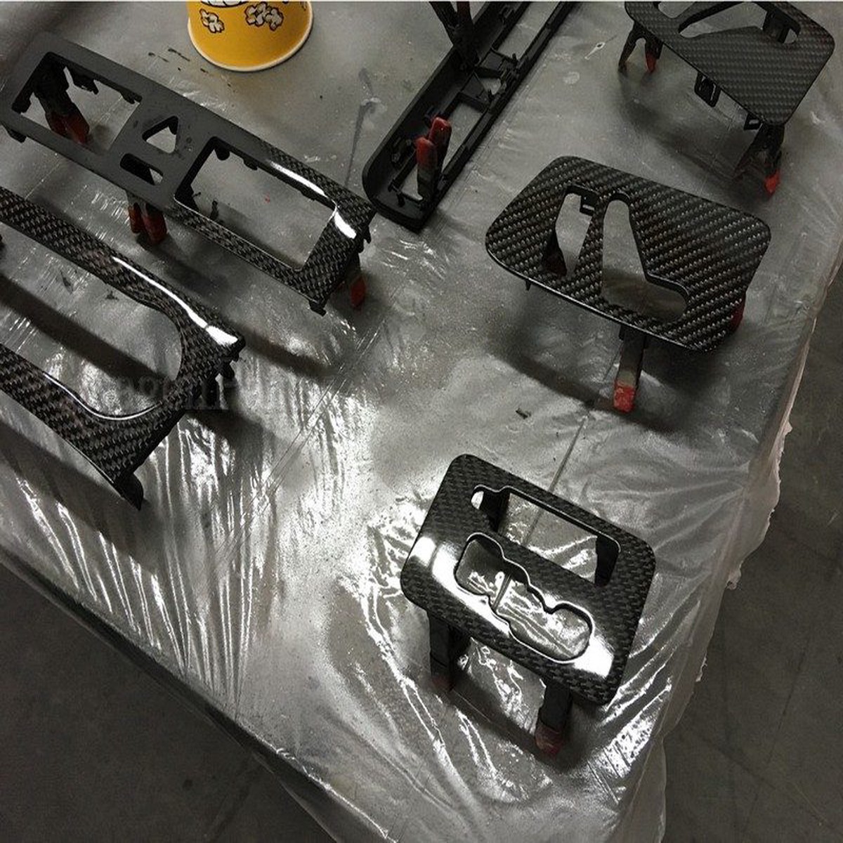 evoc Carbon Fiber Interior Trim Kit for Mercedes G-class 2007-2012