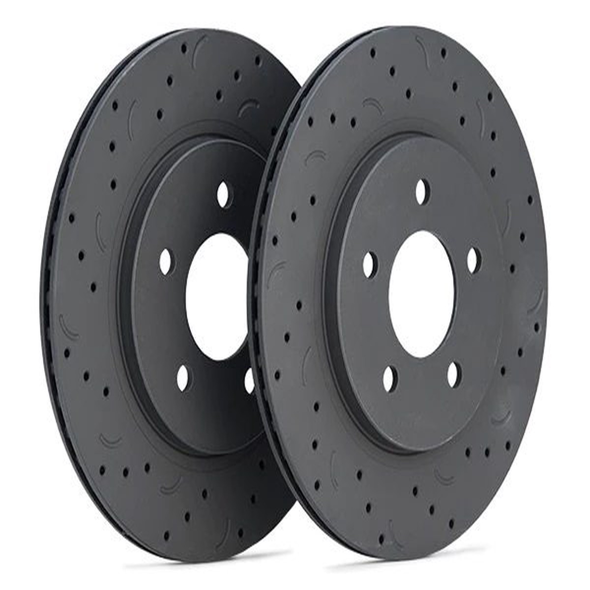 Hawk Talon Slotted & Drilled Brake Rotors for Mercedes G55 AMG W463