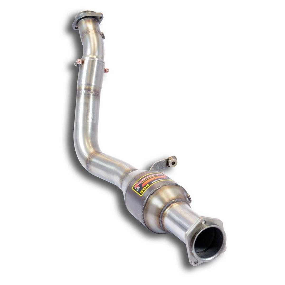 Supersprint Downpipe Left + Metallic Catalytic Converter for W463 G63 AMG 66