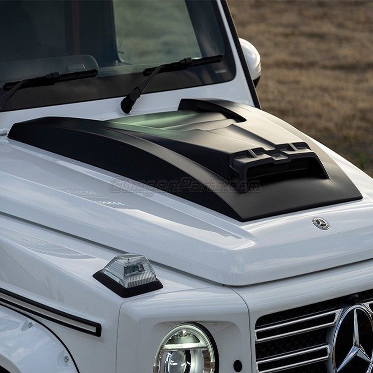 WALD Sport Hood Scoop Cover for 2022-on Mercedes 44 Squared
