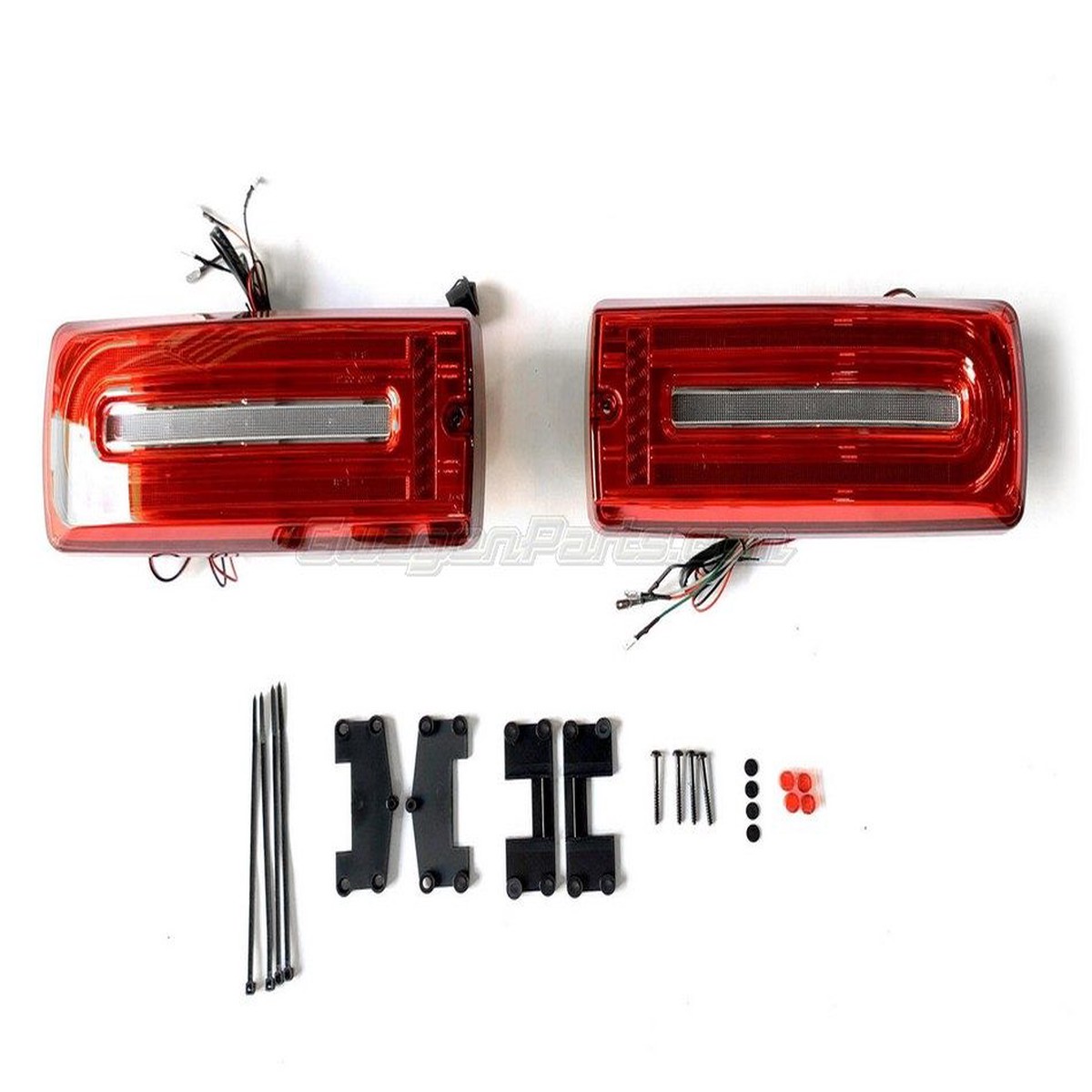 2019-on Mercedes G63-style Taillights for 2002-2018 W463