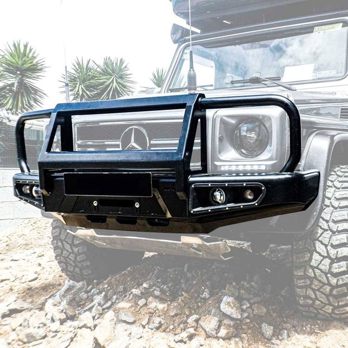 AFN 44 Steel Front Bumper for Mercedes G-Class W463