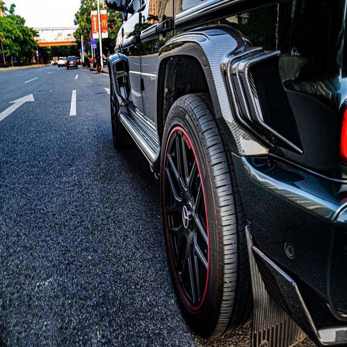 CMST Tuning Pre-preg Carbon Fiber Wheel Arches for Mercedes Benz G63/G550/G500 W464 (2019-2022)