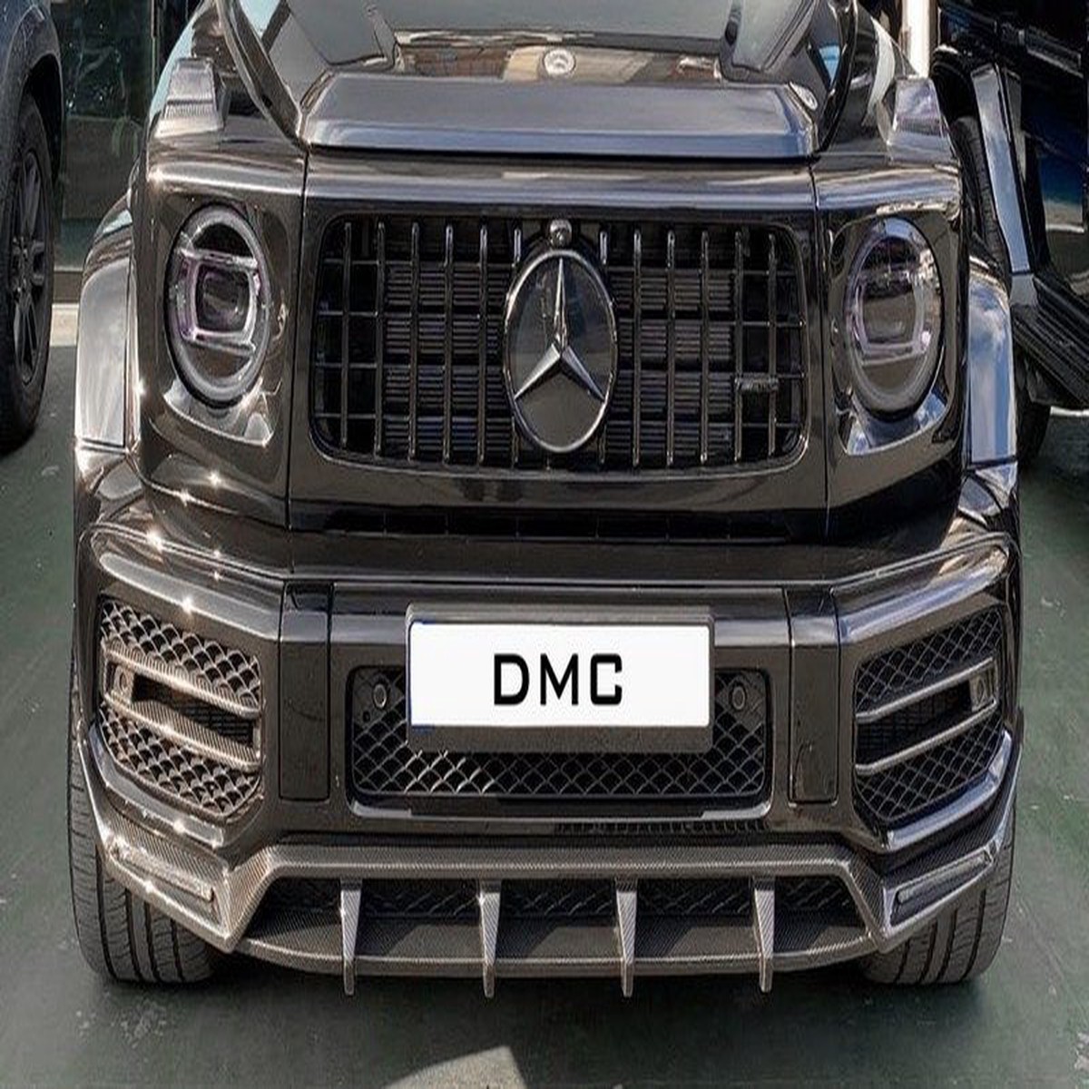 DMC Carbon Fiber Front Lip Spoiler/Splitter for Mercedes-Benz G-Class AMG G63 W463A