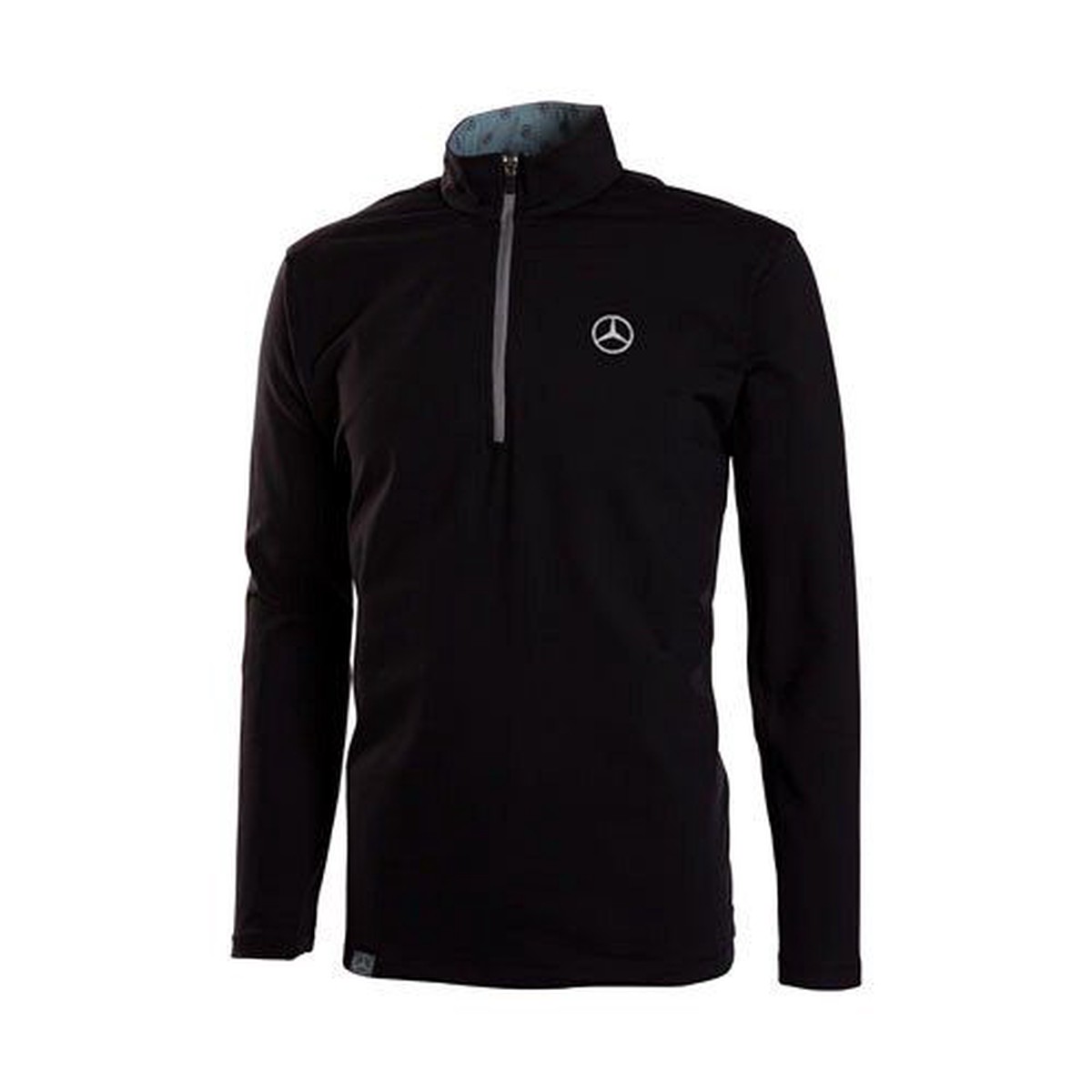 Finn Ryan Half Zip Yoga Stretch Pullover Black