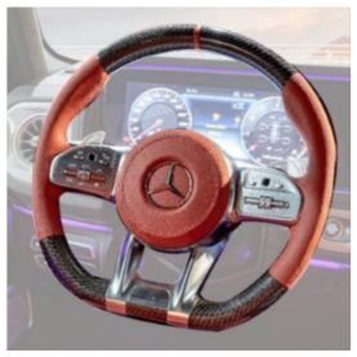 HOFELE Bespoke Steering Wheel Cover for MY 2019-2024 W463A