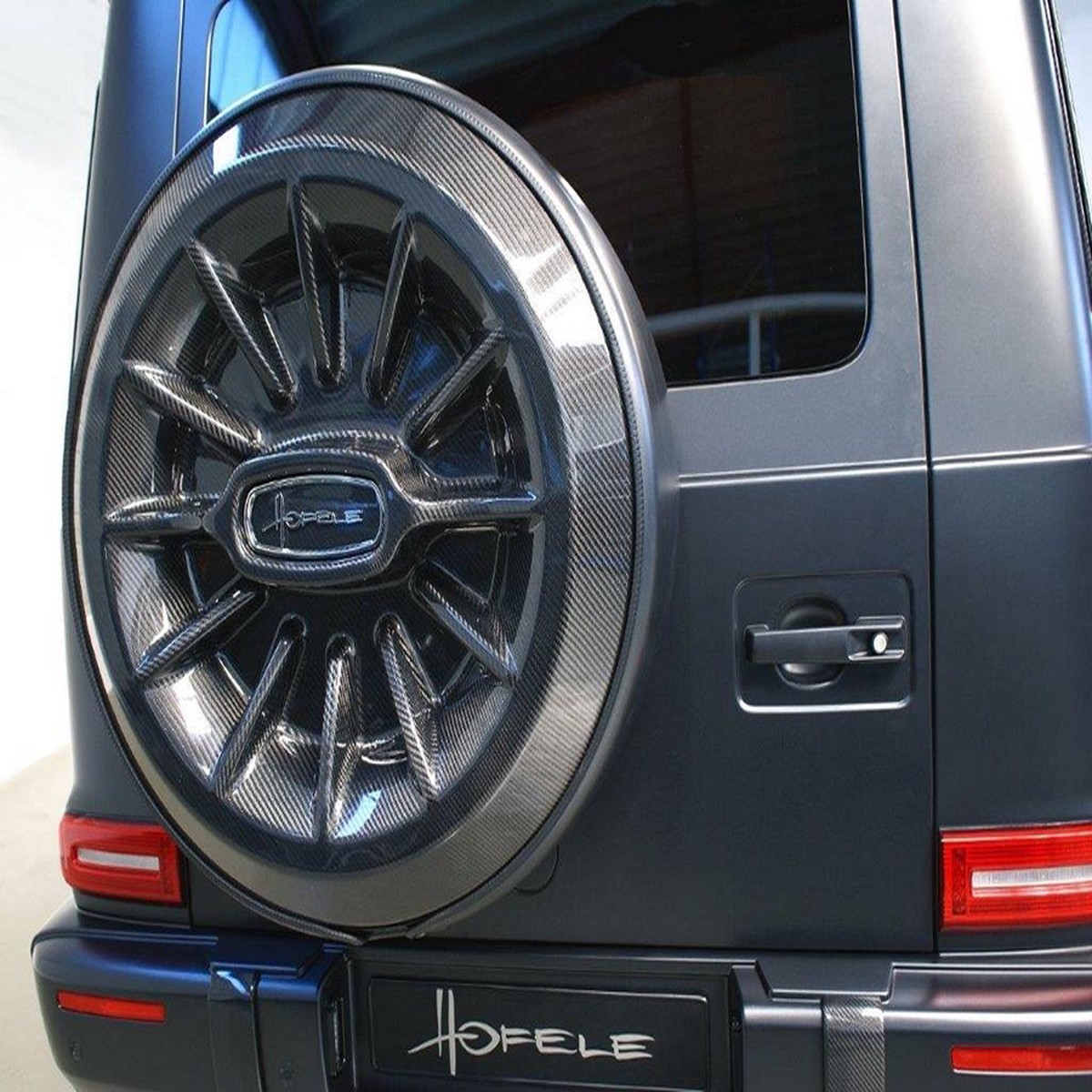 HOFELE Carbon Spare Wheel Cover  Jet Style for 2019-2024 W463A